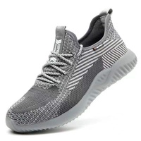 Chaussures de sécurité d'été BAEWOON N01 pour hommes, en maille respirante, antidérapantes, anti-écrasement, anti-perforation, légères, tailles 36 à 48, chaussures de travail