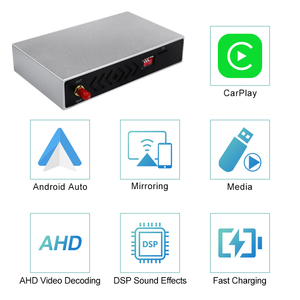 Module AI Box décodeur pour Volvo V40, compatible avec CarPlay sans fil et Android Auto, prend en charge la caméra - Product Image 4