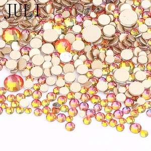 Strass en cristal de verre pour vêtements, vente en gros, Strass de haute qualité Non correcteurs de taille mixte - Product Image 2