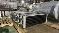 Bobine de chauffage à vapeur à ailettes en acier inoxydable de marque Hylita personnalisée pour chauffage d'air monté sur conduit pour la ventilation industrielle