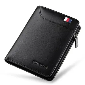 Durable Rfid Trending Wallet Men Leather Luxury Unique Design For Mens Travel Business Multifunctional Bifold Man Wallet