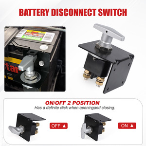 Cnspeed Battery Disconnect <b>Switch</b> 1500A Heavy Duty With Locking <b>Plate</b> For Automotive Use - Product Image 4