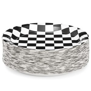 Pack d'assiettes en papier pour l'élimination pouces CMJN 9 décorations de fête à thème vacances d'anniversaire - Product Image 3