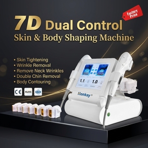เครื่อง HIF 7D U แบบมืออาชีพ ควบคุมสองระบบ รุ่นบาง สำหรับยกกระชับใบหน้าและผิวกาย ลดเลือนริ้วรอย ฟื้นฟูผิว ใช้ได้กับมาตรฐาน UK/EU - Product Image 1