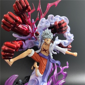 Juguete de plástico de resina de PVC de 13 pulgadas OEM figura de acción personalizada Manga figura de una pieza Luffy Anime Luffy Nika - Product Image 5