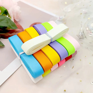 ห่อแต่งงาน Bows ตกแต่งผมอุปกรณ์เย็บผ้า DIY หัตถกรรมอุปกรณ์เสริม 10 เมตรริบบิ้นผ้าแข็งสําหรับของขวัญ - Product Image 3