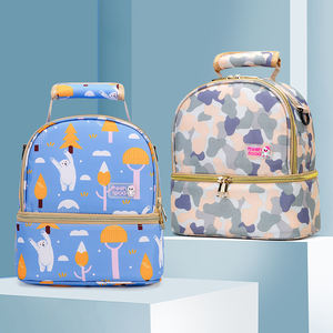 Haute qualité populaire Double Couche Frais Garder Isolation <span class=keywords><strong>Sac</strong></span> Maternité Refroidisseur lait maternel stockage <span class=keywords><strong>Sac</strong></span> À Dos sacs - Product Image 6