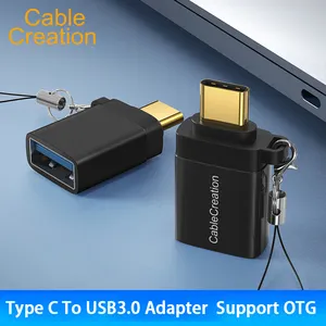 Adaptor USB 3.1 Tipe C OTG, Konverter Adaptor OTG Pria Ke USB 3.0 Wanita