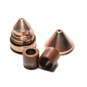 PT-36プラズマ切断アクセサリ200A-280A 2.3mm銅ノズル電極ガスバッフル0558003914-Cバッフル00558006023 - Product Image 2