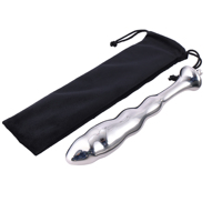 Hismith 7,68 Zoll 304L Edelstahl G-Punkt Prostata-Massagegerät mit Kliclok-System Geschenkbox-Verpackung für Premium Sexmaschinen-Spielzeug