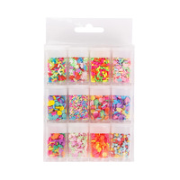 3D Zomerfruit Kleine Schijfjes Decoratie Plastic Beauty Nagelsticker Accessoire Polymeerklei Nagelkunst