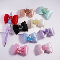 Accessoires de luxe en satin avec nœud, perles et strass pour la fabrication de bijoux, chaînes de téléphone DIY, pendentifs de sac - Vente en gros