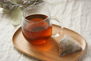 Japanese Refined Aroma Roasted Green Tea Hojicha Pyramid Sachet Tea Bags <b>Triangle</b> Gift - Product Image 4