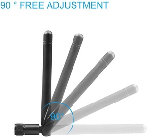 3dBi <span class=keywords><strong>2.4Ghz</strong></span> 2.4G 5.8G Wifi băng tần kép ăng ten cao su bên ngoài Wifi 108mm - Product Image 3