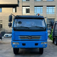 Camion poubelle compacteur 8 m³ pas cher 2025, 5 tonnes, petit camion compacteur de 8 m³ pour la collecte des déchets
