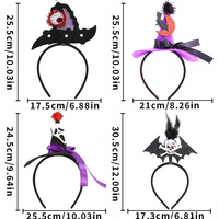 En gros Halloween Bandeaux Globe Oculaire Chauve-Souris Araignée Fantôme Tête De Citrouille Porte pour Party Supply Cosplay Décoration
