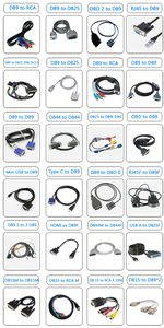 कस्टम db25 पुरुष महिला D-USB केबल 26awg 25 पिन वायरिंग हार्नेस के साथ 25 पिन वायरिंग - Product Image 4