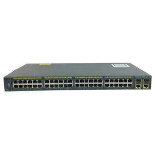 WS-C2960-48TC-S Catalyst 2960 Plus 48x10/100 + 2xT/SFP LAN Lite Layer 2 Intelligent Enterprise Switch WS-C2960+48TC-S - Product Image 1