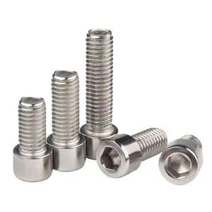 DIN912 M1.4 M1.6 M2 M2 M2 M2 M2 M2.5 <span class=keywords><strong>M3</strong></span> M4 M5 M6 304 A2-70 sekrup tutup kepala soket Allen - Product Image 1