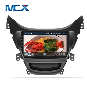 MCX 10.1英寸新款现代 Elentra 2012 Android 10.0 系统 GPS 组合车载收音机视频 DVD 播放器导航