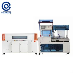 Factory Plastic PE POF Film Auto Wrapper Shrink Wrap Packing Machine Automatic Heat Tunnel Packaging Shrink Wrapping Machine