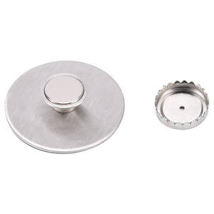 Porte-<span class=keywords><strong>savon</strong></span> magnétique auto-adhésif en acier inoxydable avec porte-vaisselle pliant Crochets de douche muraux pour le rangement de la cuisine de la salle de bain - Product Image 2