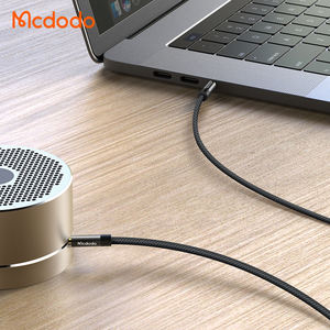 Mcdodo 664 4FT 황금 도금 DC3.5 남성-남성 오디오 케이블 1.2M 스피커 용 스테레오 <span class=keywords><strong>AUX</strong></span> 오디오 케이블 - Product Image 3