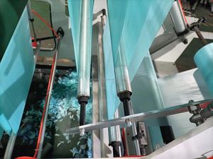 Tự động Túi nhựa CuộN rác Thùng rác túi làm máy dây rút túi rác máy làm - Product Image 2