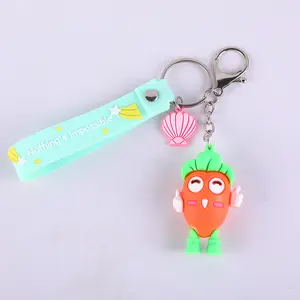 DAQIDO Customized Pvc Key Ring Chain 3d Pvc Keychains