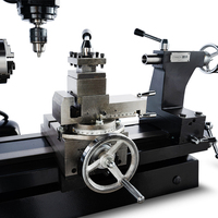 Machine combinée fraiseuse-tour CT400 Mini 3-en-1 avec moteur 750W et composants d'engrenage
