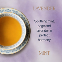 Thé aux herbes à la menthe et à la lavande OEM |   Mélange apaisant et relaxant sans caféine |   Aliments santé de qualité alimentaire 2g*15 |   Sachets de thé GMP/HACCP
