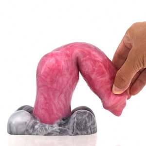 <span class=keywords><strong>Loup</strong></span> animal Gros godemichés avec ventouse Chien Long pénis avec ventouse Godes Fantasy réalistes Stimulation de <span class=keywords><strong>chatte</strong></span> Plug Anal Sex Toys - Product Image 2
