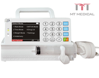 MT Medical Bomba De Seringa Machine à pompe à perfusion TCI portable Pompe à perfusion médicale à double canal unique