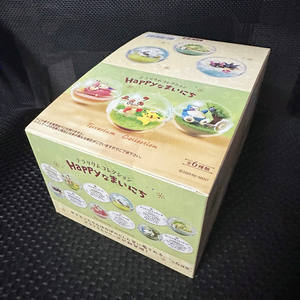 Новинка, готовая поставка, 6 см, коллекция покемонов, Террариум, счастливый наманичи, покебол, капсула из ПВХ, игрушечный слепой ящик для когтей - Product Image 5