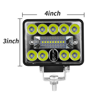Barra de Luz LED para Auto DXZ de 3 Pulgadas, 3030LED, 18SMD, 54W, Certificación CE, 12V-24V, Universal, para Reequipamiento/Actualización, 1 Año de Garantía