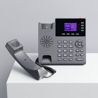 Téléphone SIP VoIP professionnel SIP T790PGN, 4 lignes SIP, écran couleur 2,4 pouces, compatible PoE, communication d'entreprise, bureau