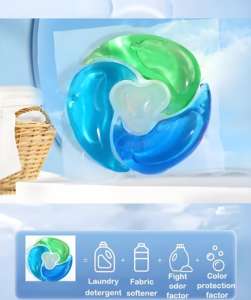 แคปซูลซักเสื้อผ้า4อิน1ที่เป็นมิตรกับสิ่งแวดล้อมพร้อมตัวป้องกันสีและทำความสะอาดได้ล้ำลึก - Product Image 5