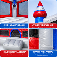Château gonflable commercial Ceyu en PVC pour enfants, idéal pour la location de fêtes, aire de jeux intérieure/extérieure, fournisseur d'usine
