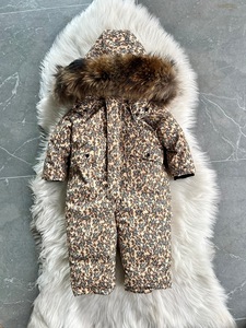Nueva chaqueta de esquí con capucha de moda para niños, <span class=keywords><strong>ropa</strong></span> infantil con forro polar grueso de invierno con cierre de cremallera, diseño transpirable - Product Image 5