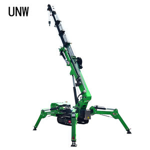 מנוף זחלילי לשטח קשה, פופולרי יותר בשנת 2026, 2 טון, 3 טון, 5 טון, 8 טון, מנוף עכביש עם סל בנייה להרמה - Product Image 5