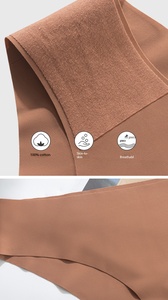 Tangas Brasileñas Finas y Sólidas para <span class=keywords><strong>Mujer</strong></span>, Ropa Interior Invisible sin Costuras, Paquete Múltiple de <span class=keywords><strong>Microfibra</strong></span>, 12 Unidades, Multicolor, Talla S/M - Product Image 2