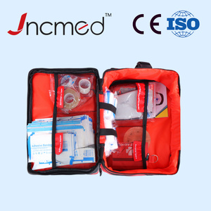 Trousse de premiers secours complète, trousse de traumatologie d'urgence avec bandoulière pour les essentiels domestiques, fournitures médicales d'extérieur - Product Image 5