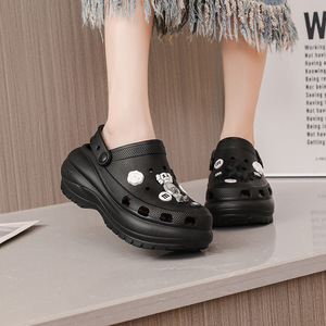 New Summer Thick Bottoming Outside Wear Eva Clip Toe <b>Flip</b>-<b>flops</b> Female Eva Ladies Slides Sandals <b>slippers</b> for Women - Product Image 4