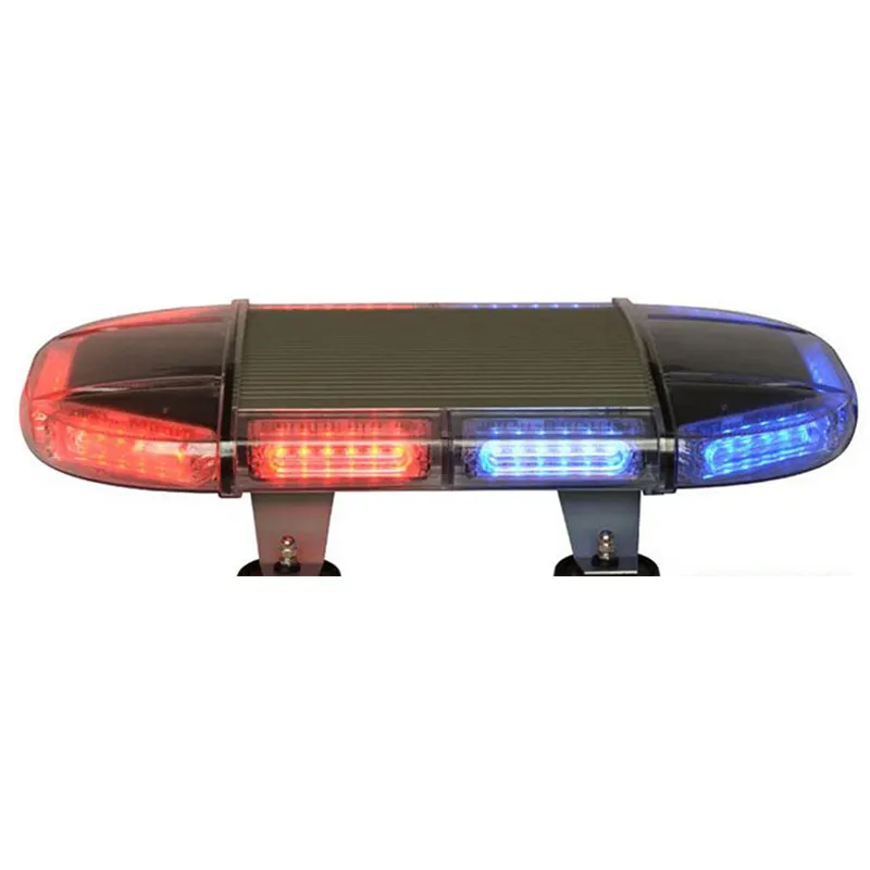 R65 E-Mark Fire Car Warning Ambulance Truck Traffic Low Profile Hospital Flashing Led Emergency Customized Mini LightBar