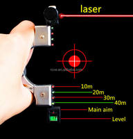 Lance-pierre de Précision pour Tir Sportif, Vente Directe Usine, avec Visée Laser pour le Divertissement Sportif