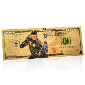 Superhelden Marvel-Filme Gedenk-Goldfolien-Banknoten zum Sammeln - Product Image 4