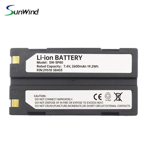 แบตเตอรี่แบบชาร์จไฟได้ 7.4V 2600mah สำหรับ <span class=keywords><strong>Spectra</strong></span> <span class=keywords><strong>Precision</strong></span> SP80 GNSS SP60 GNSS - Product Image 2