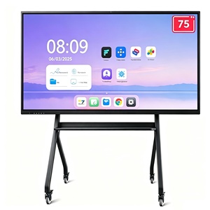 Tableaux interactifs tactiles intelligents 4K de 55, 65, 75, 85, 100, 110, 115 pouces pour l'écriture manuscrite et les cours quotidiens - Product Image 1