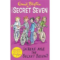 6 volumes de livres d'aventure Enid Blyton, les Sept Secrets, livres d'histoires en anglais