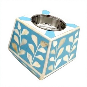 Quemador de Incienso Mabkhara de Lujo con Diseño Religioso de Nácar, con Tapón de Anís Estrellado para Fragancia Tradicional Árabe de Oud - Product Image 1